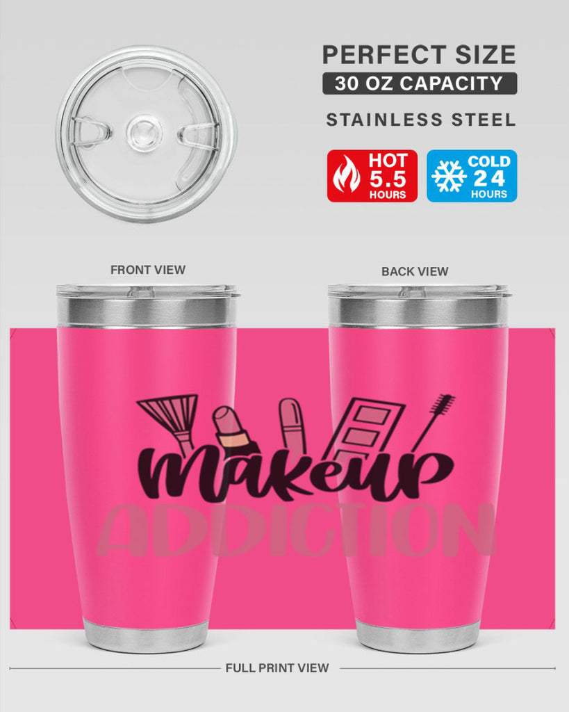 Makeup Addiction Style 54#- make up- Tumbler
