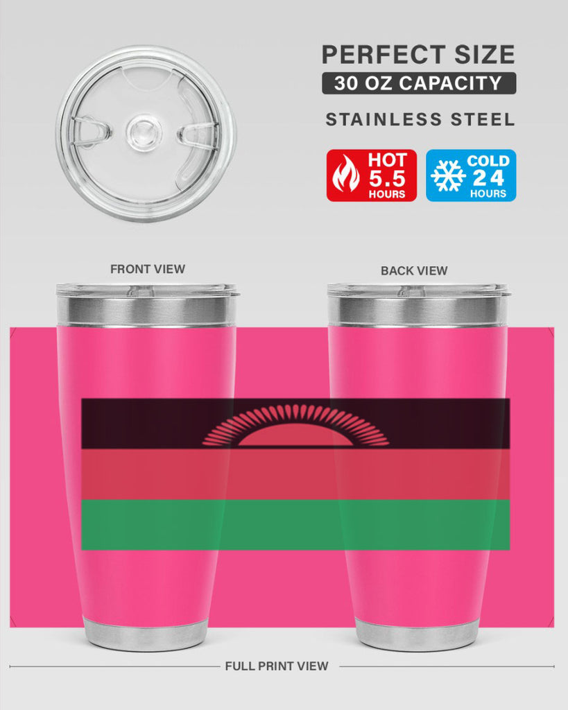 Malawi 95#- world flags- Tumbler