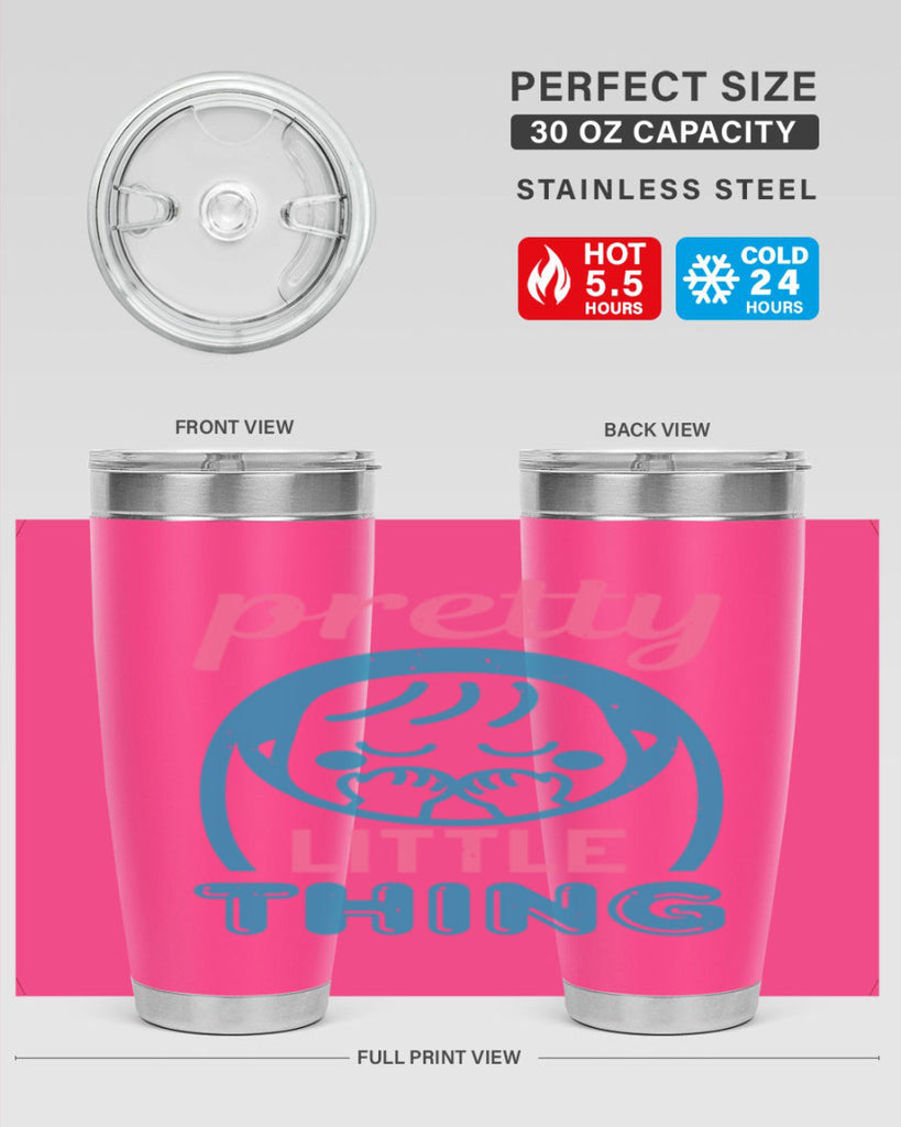 Pretty little Thing Style 19#- baby shower- tumbler