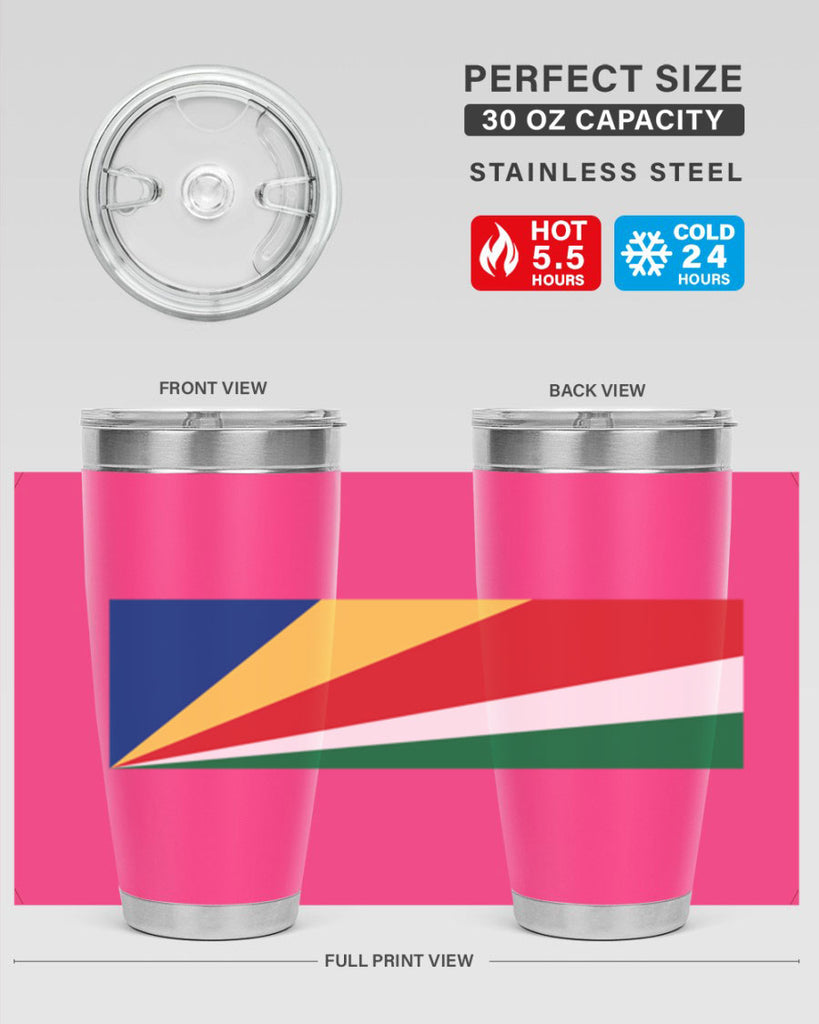 Seychelles 43#- world flags- Tumbler