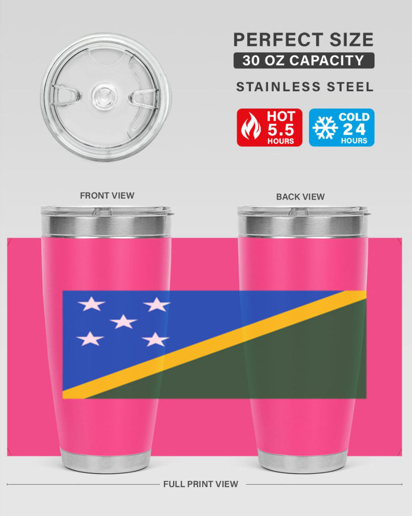 Solomon Islands 38#- world flags- Tumbler