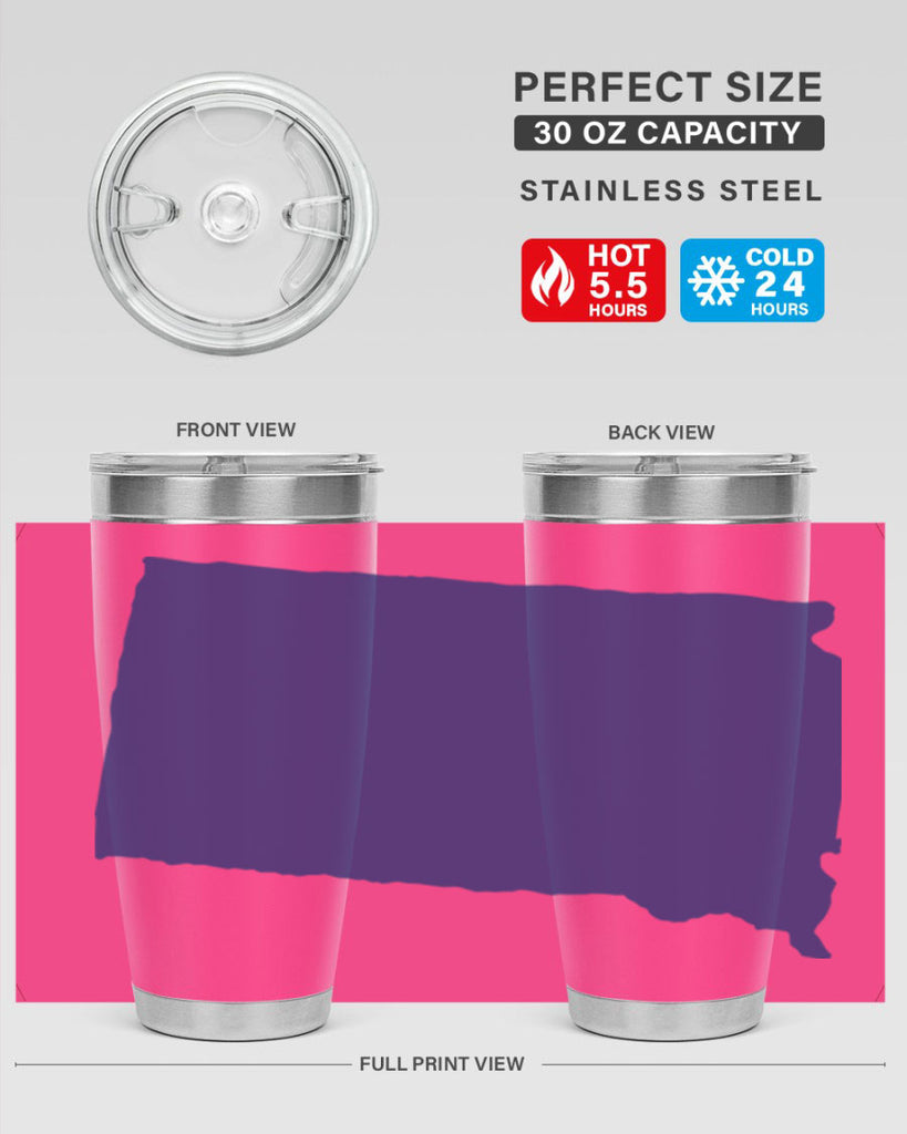 South Dakota 10#- stateflags- Tumbler