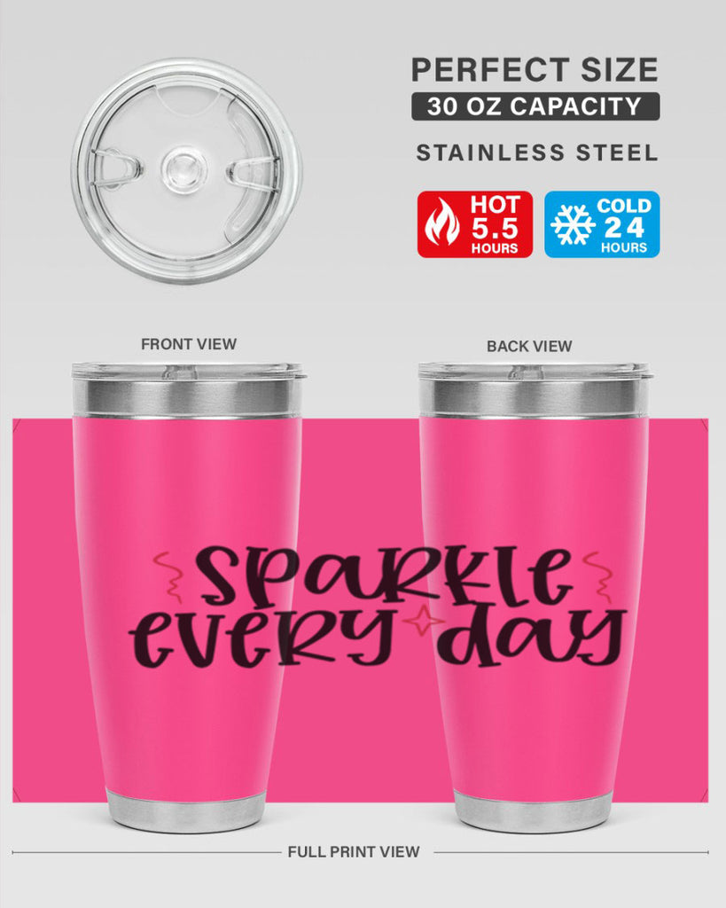 Sparkle every day design Style 220#- make up- Tumbler