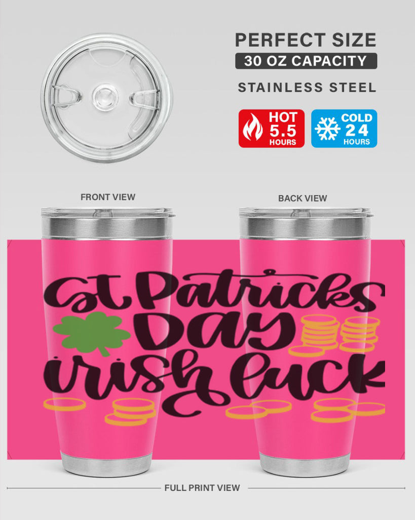 St Patricks Day Irish Luck Style 28#- St Patricks Day- Tumbler