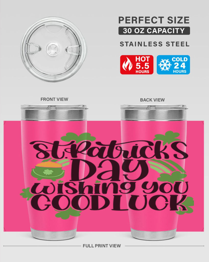 St Patricks Day Wishing You Good Luck Style 27#- St Patricks Day- Tumbler