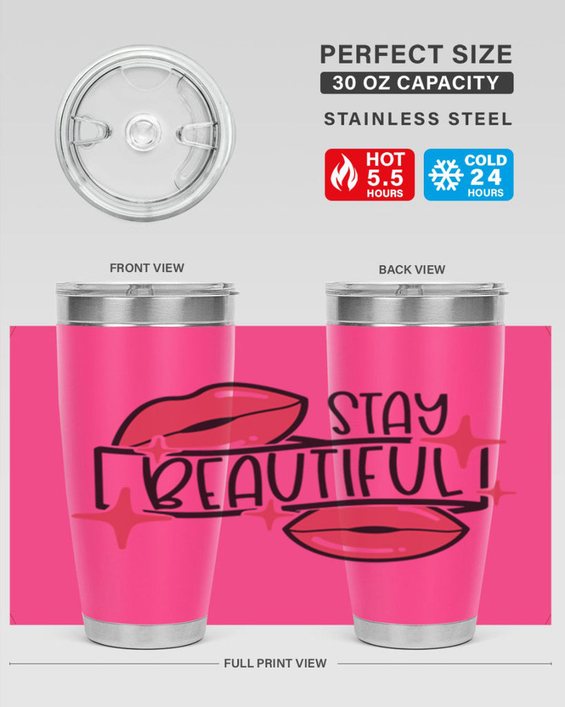 Stay Beautiful Style 19#- make up- Tumbler