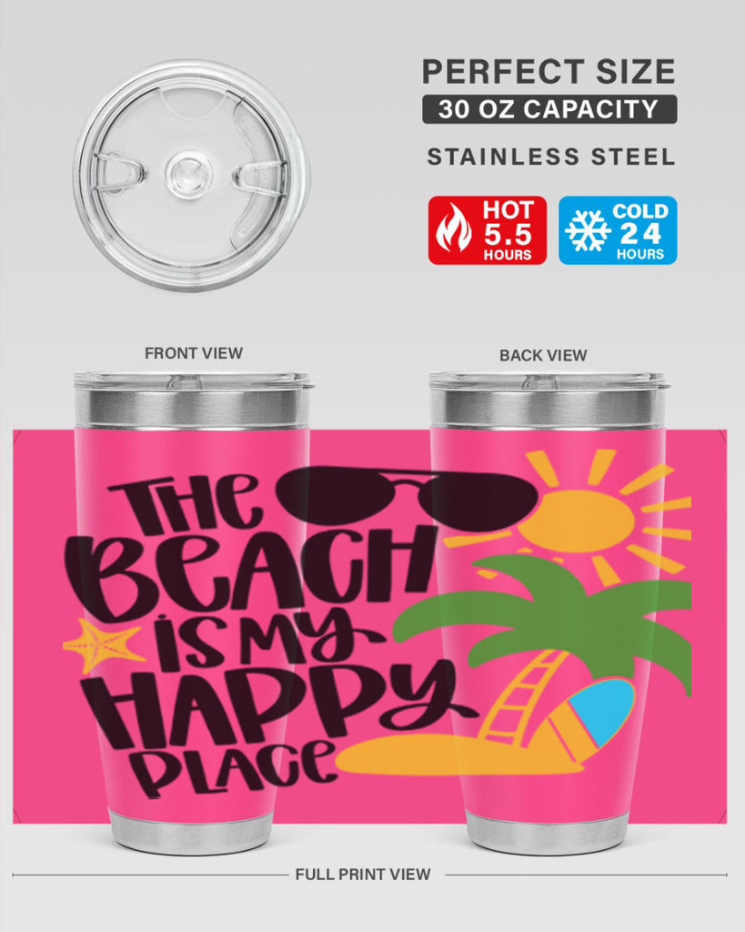 The Beach Is My Happy Place Style 12#- summer- Tumbler