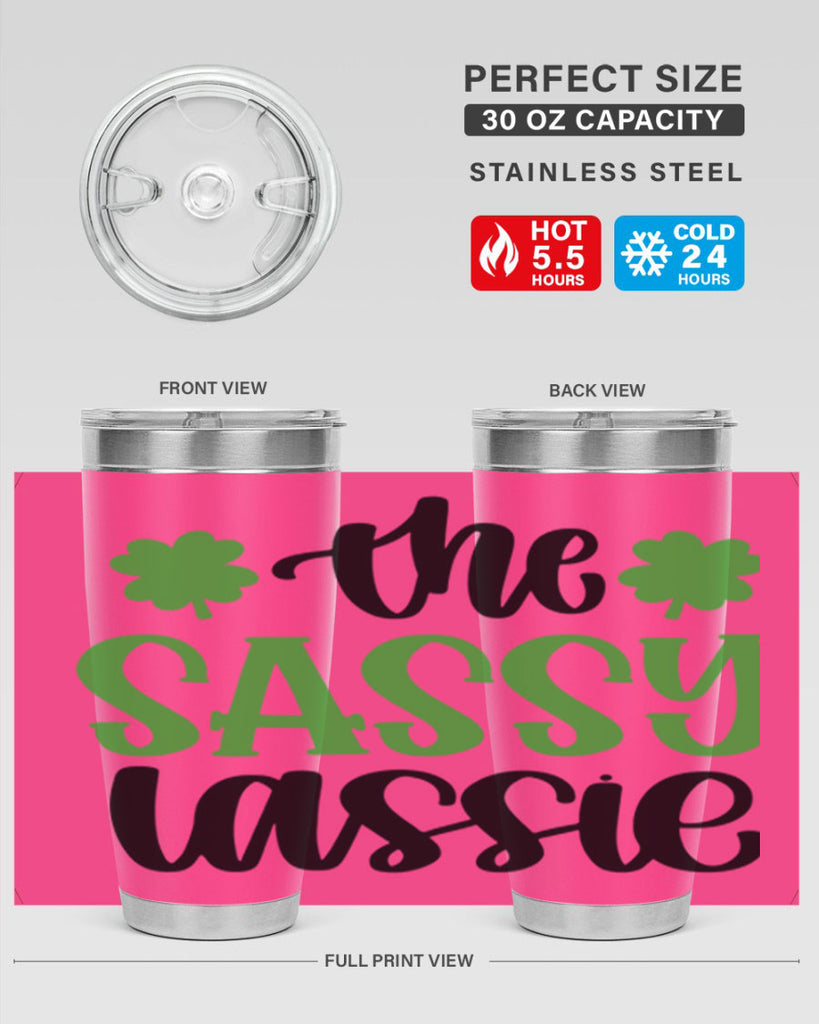 The Sassy Iassie Style 26#- St Patricks Day- Tumbler