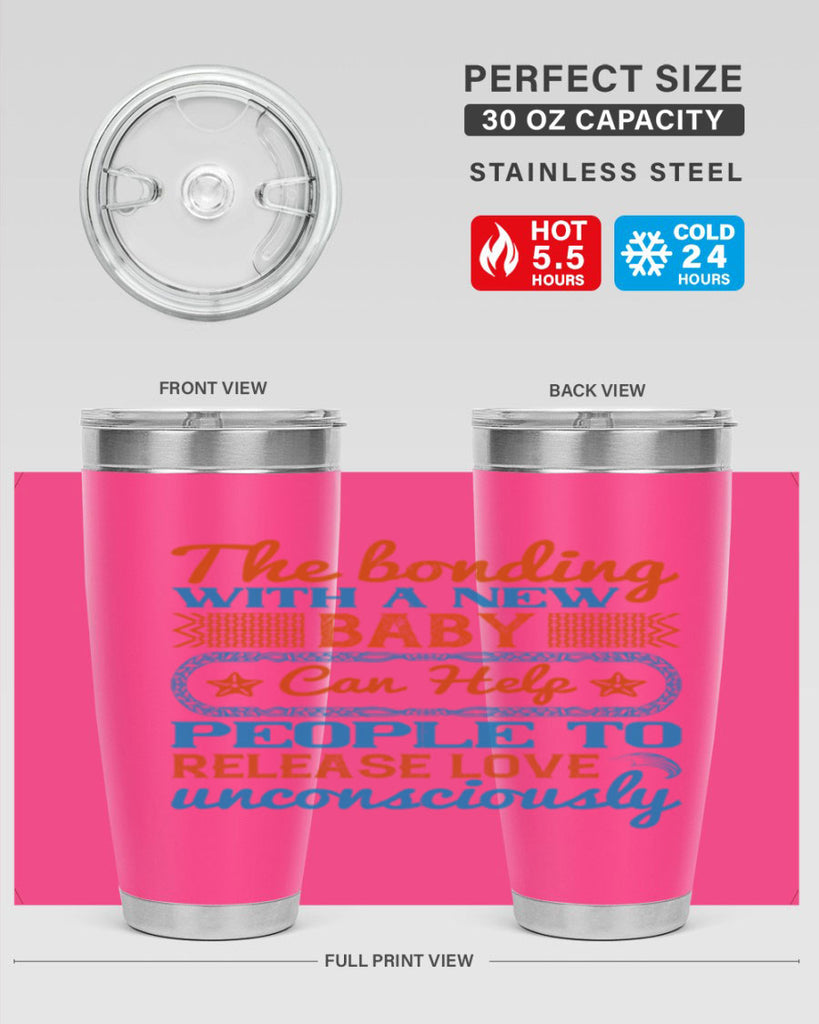 The bonding with a new baby can help people to release love unconsciously Style 7#- baby- tumbler
