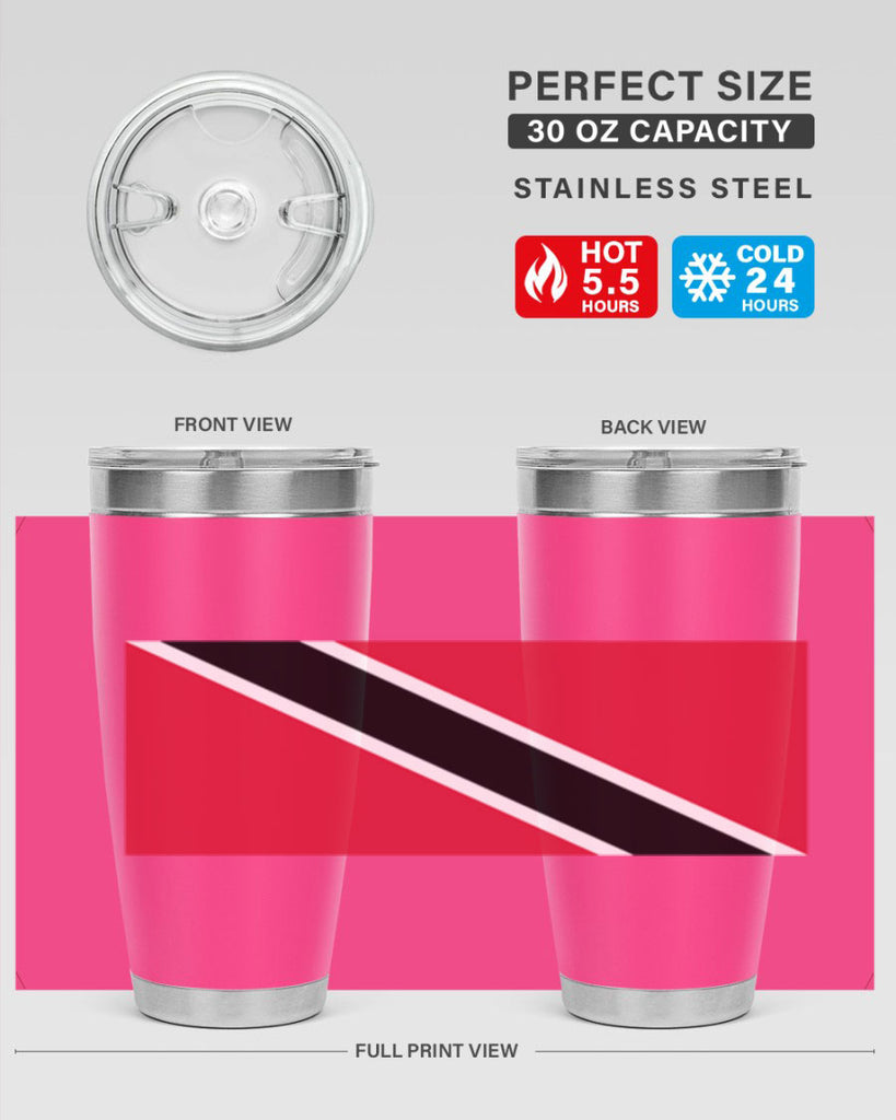Trinidad and Tobago 19#- world flags- Tumbler