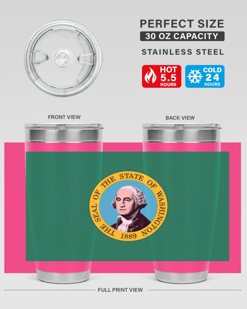 Washington 4#- stateflags- Tumbler