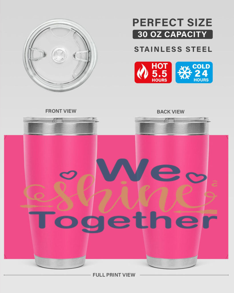 We Shine Together 153#- fashion- Cotton Tank