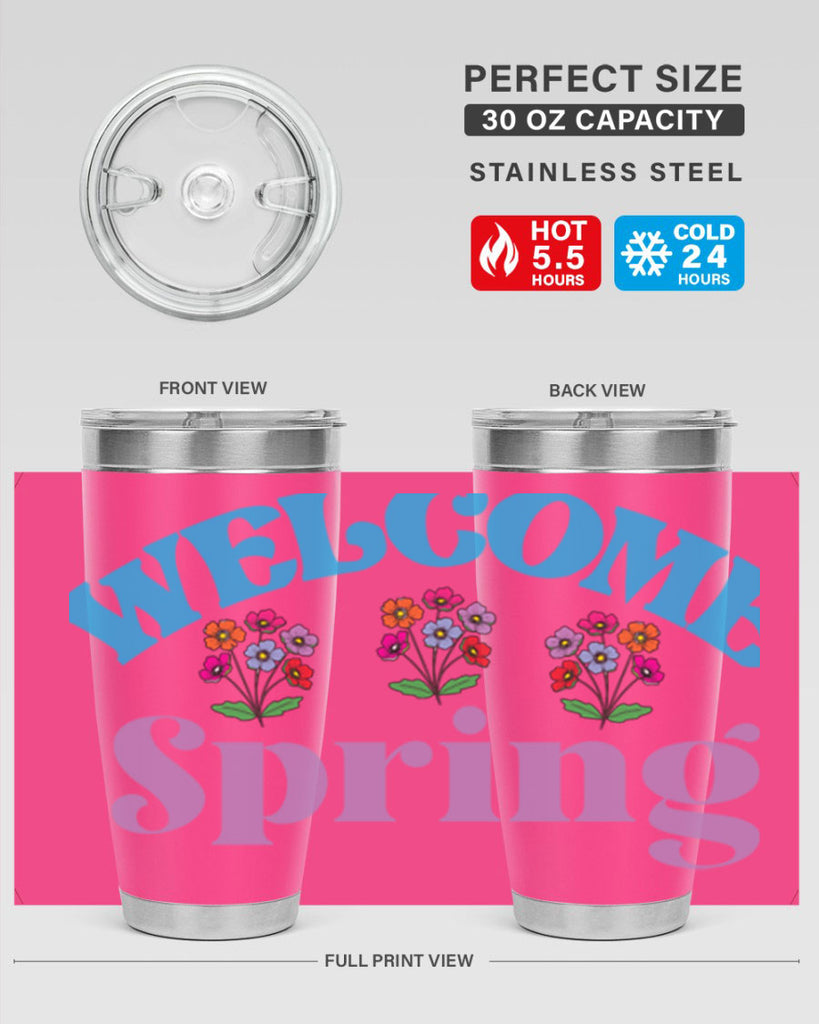 Welcome Spring  600#- spring- Tumbler