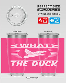 What The Duck Style 8#- duck- Tumbler