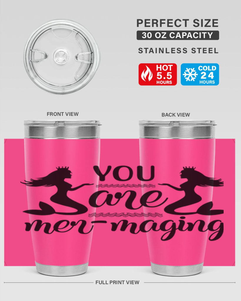 You are mermaging design 686#- mermaid- Tumbler