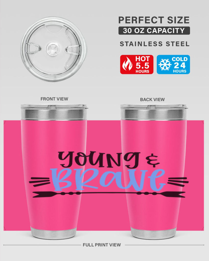 Young Brave Style 11#- baby- tumbler