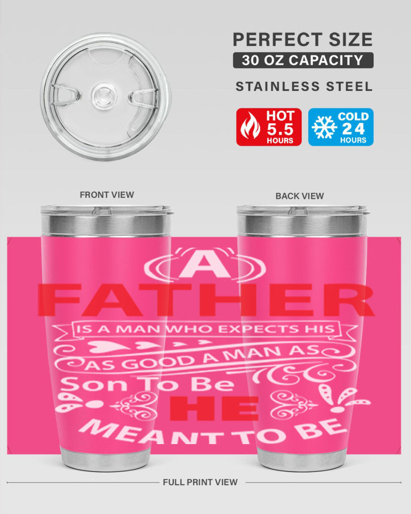 a father 247#- fathers day- Tumbler