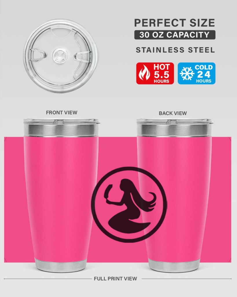 aquarius 80#- zodiac- Tumbler