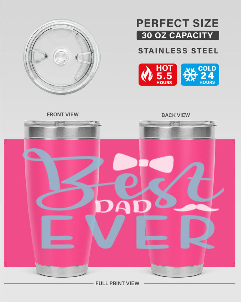 best dad ever 109#- fathers day- Tumbler