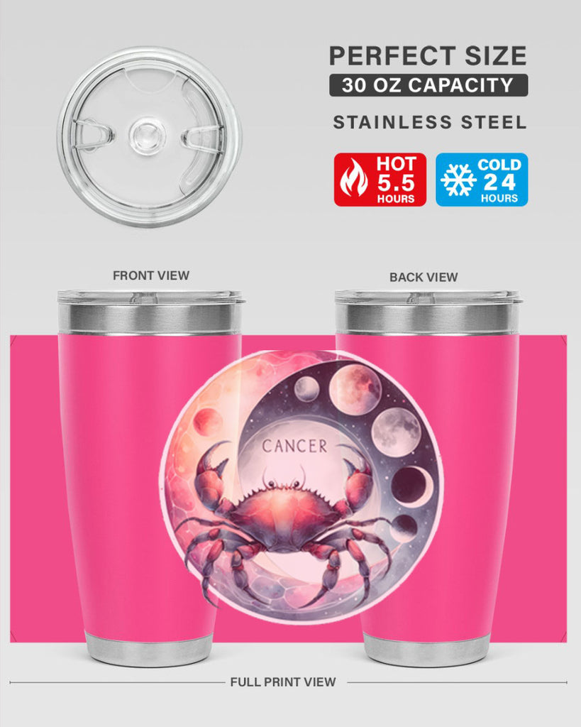 cancer 166#- zodiac- Tumbler