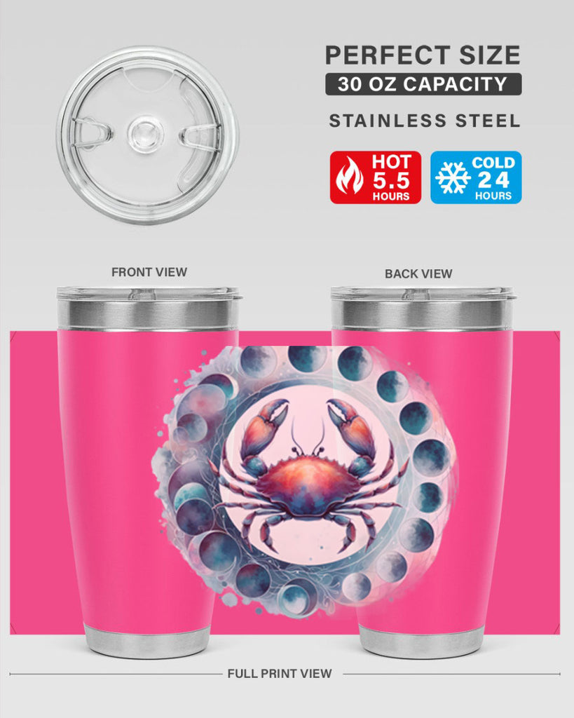 cancer 179#- zodiac- Tumbler