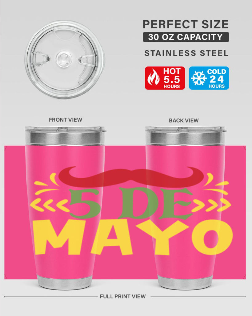 de mayo 5#- cinco de mayo- Tumbler