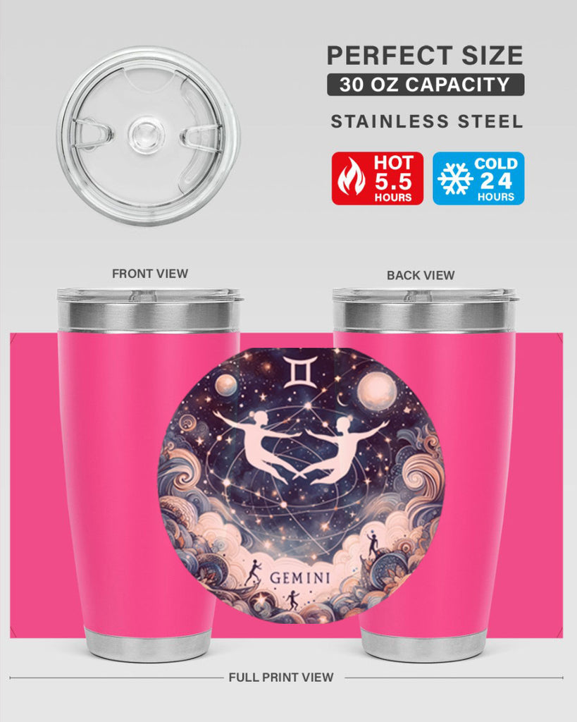 gemini 249#- zodiac- Tumbler