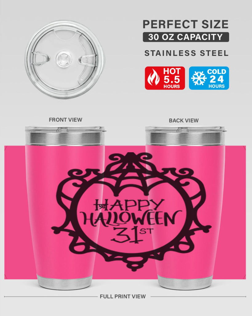happy halloween st 64#- halloween- Tumbler