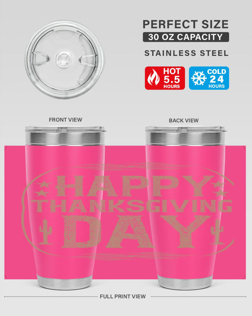 happy thanksgiving day 35#- thanksgiving- Tumbler