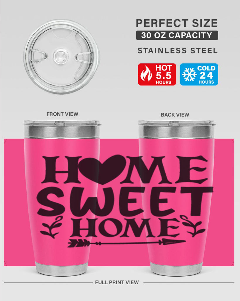 home sweet home 27#- home- Tumbler