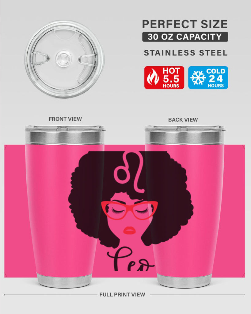leo 298#- zodiac- Tumbler