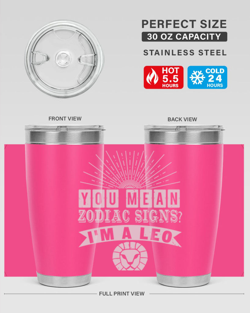 leo 309#- zodiac- Tumbler