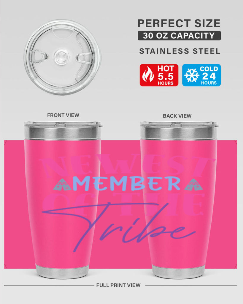 newest member of the tribe Style 211#- baby- tumbler
