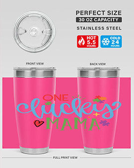 one lucky mama Style 33#- autism- Tumbler