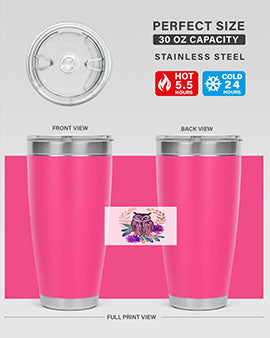 owl 17#- owl- Tumblers