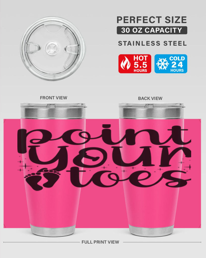point your toes67#- ballet- Tumbler