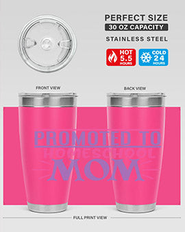 promoted to homeschool mom Style 49#- corona virus- Tumbler