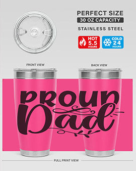 proud dad Style 37#- autism- Tumbler