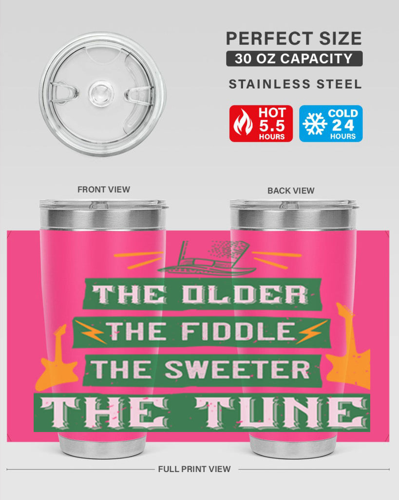the older the fiddle the sweetrt the tune Style 9#- St Patricks Day- Tumbler