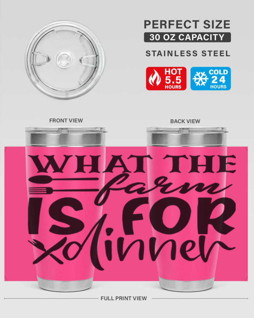 what the farm is for dinner 72#- kitchen- Tumbler