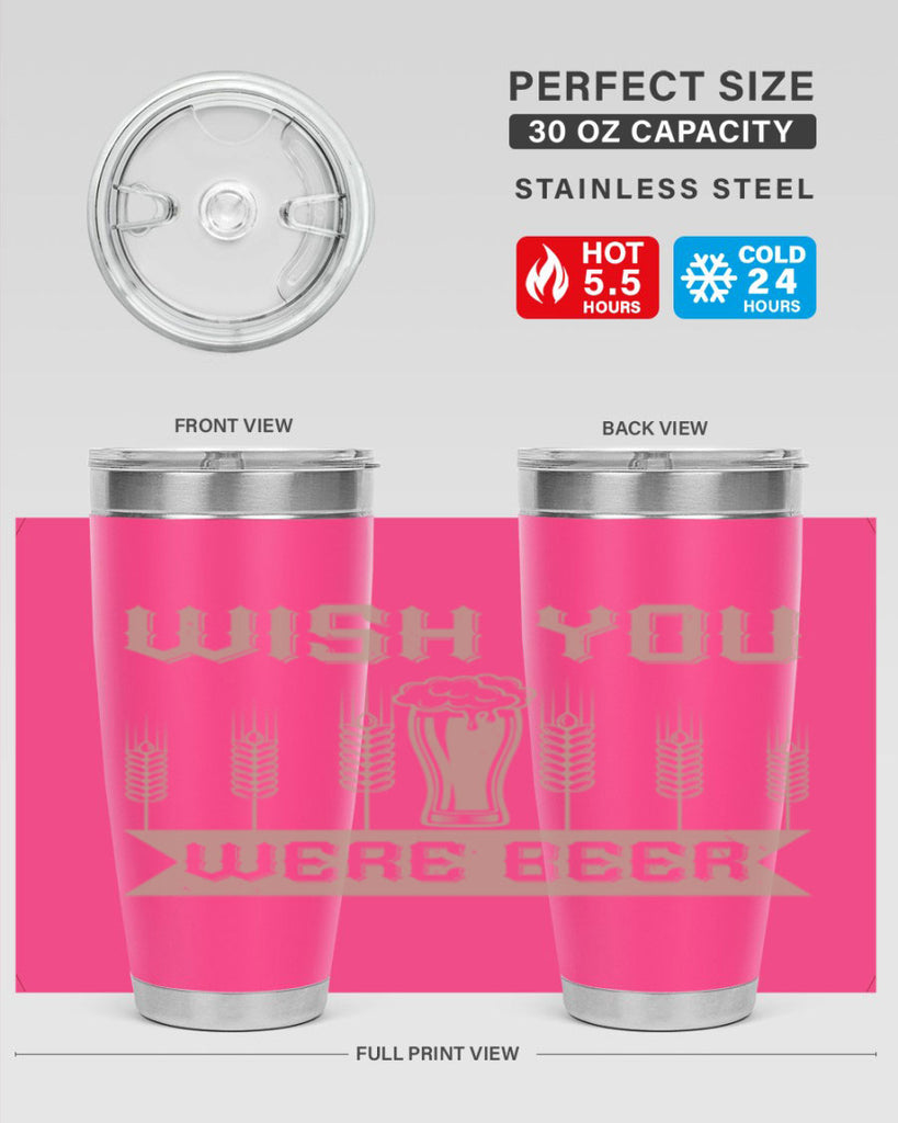 wish you were beerr 1#- beer- Tumbler