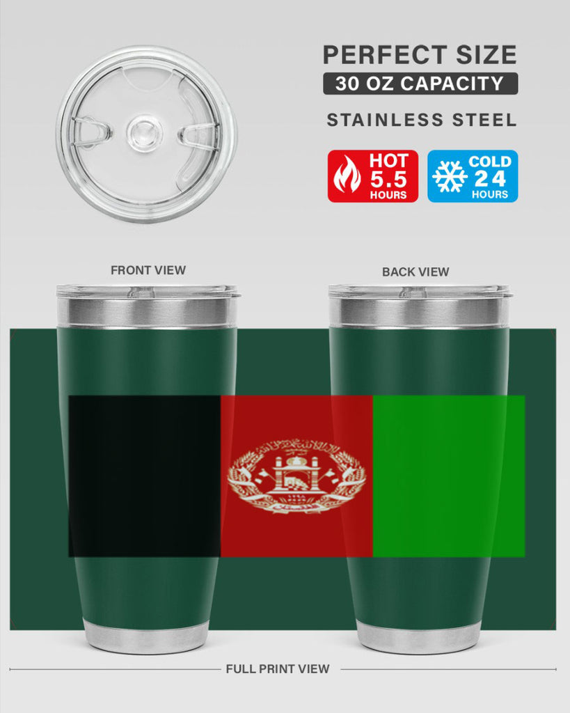 Afghanistan 197#- world flags- Tumbler