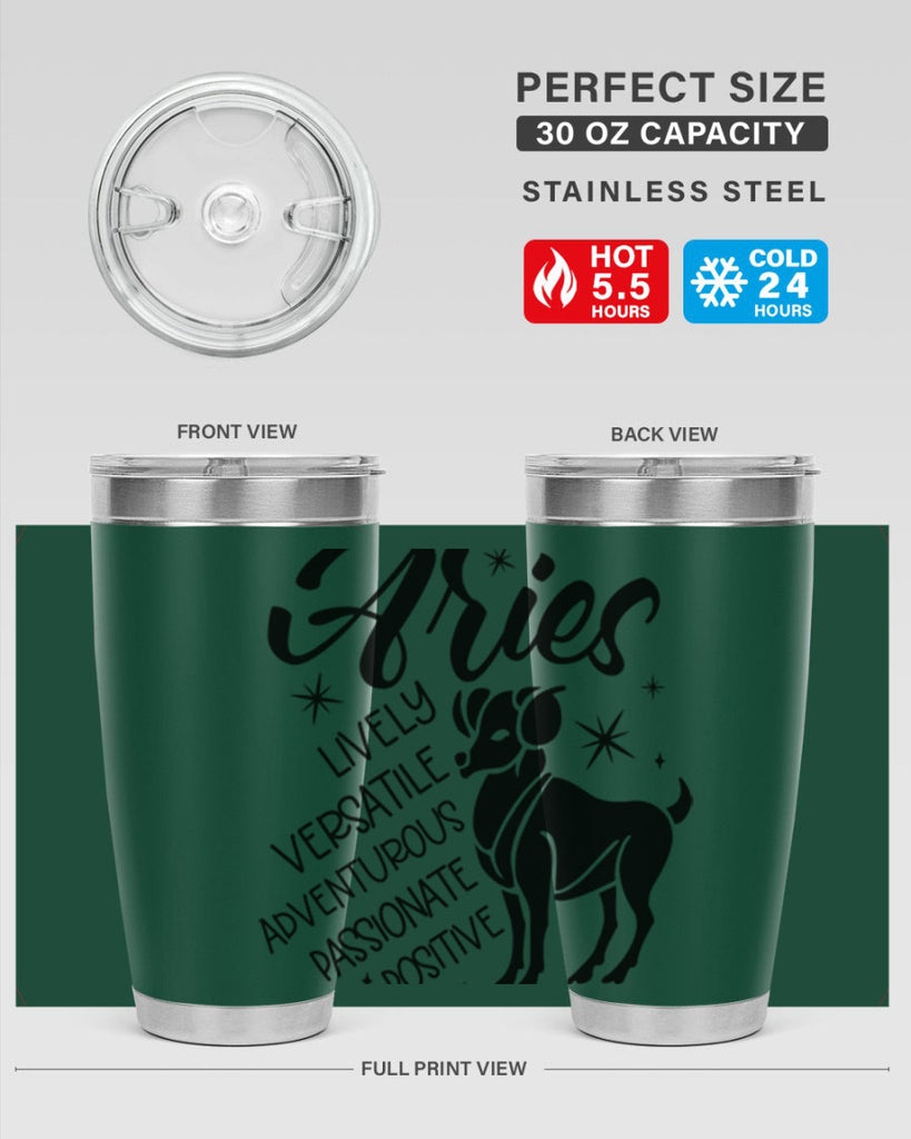 Aries 100#- zodiac- Tumbler