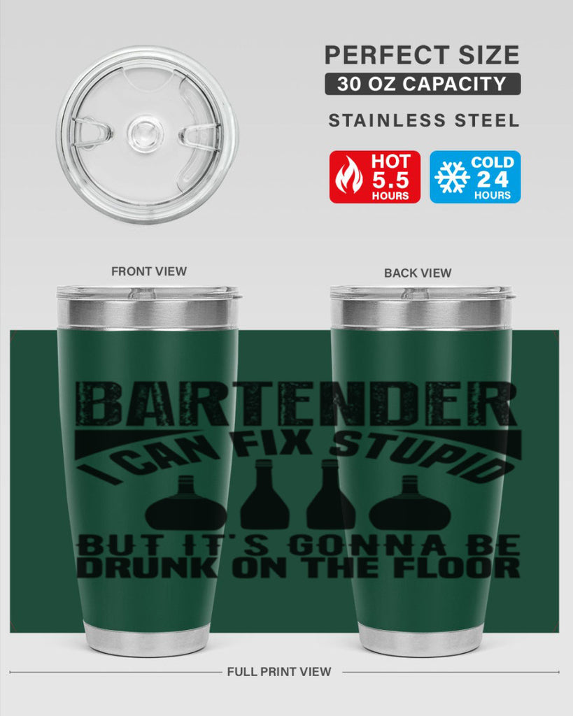 Bartender I can fix Style 9#- bartender- tumbler
