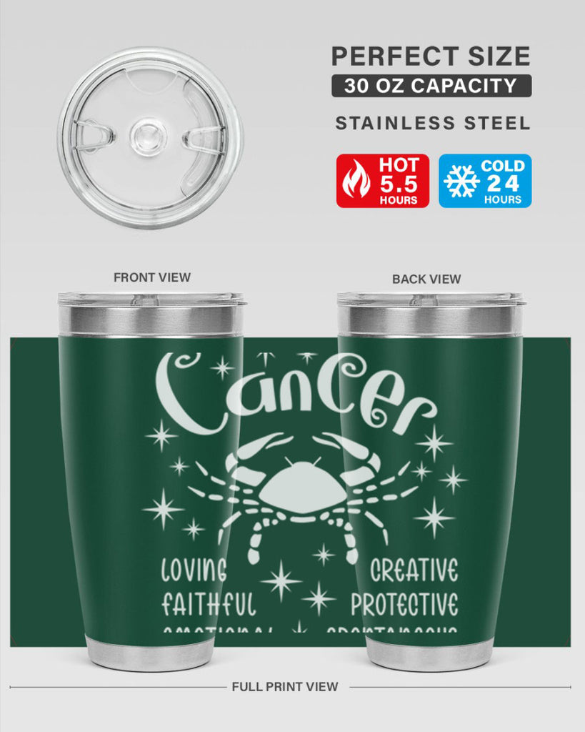Cancer 150#- zodiac- Tumbler