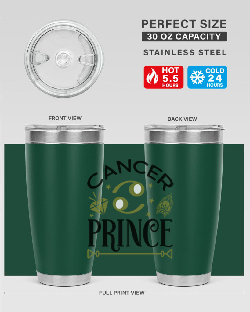 Cancer prince 159#- zodiac- Tumbler