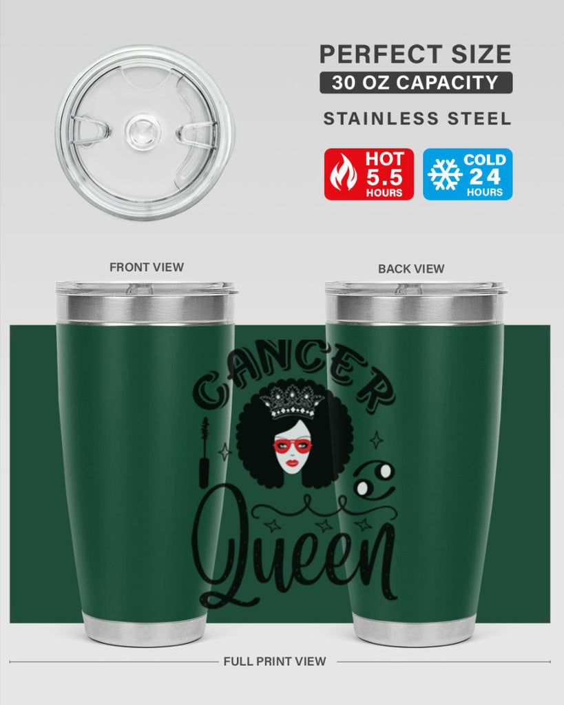 Cancer queen 162#- zodiac- Tumbler