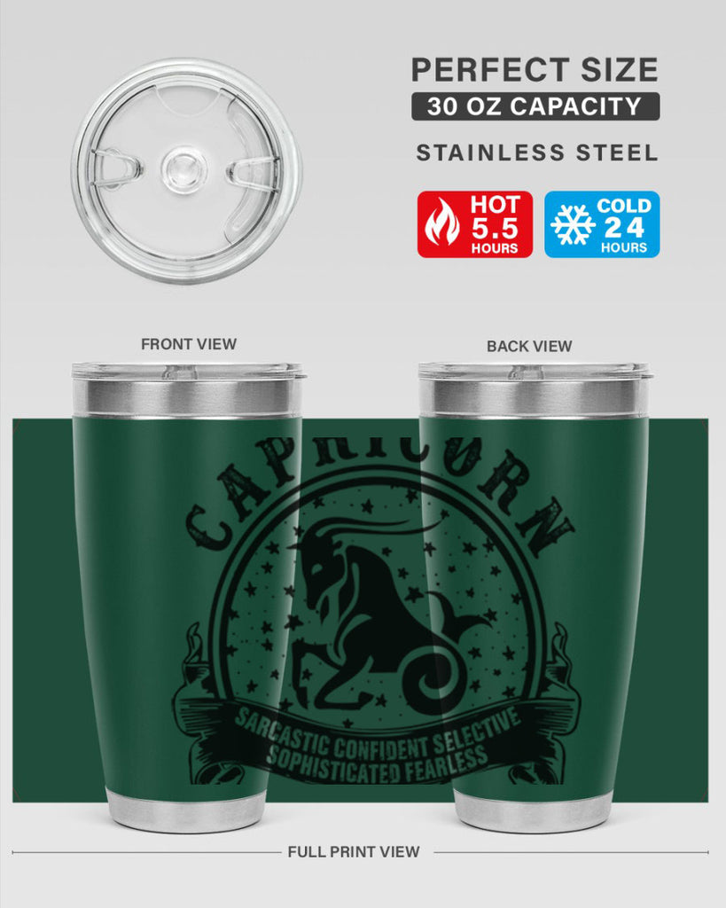 Capricorn 38#- zodiac- Tumbler