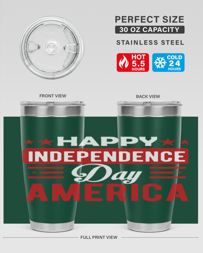 Happy independece day America Style 103#- Fourt Of July- Tumbler