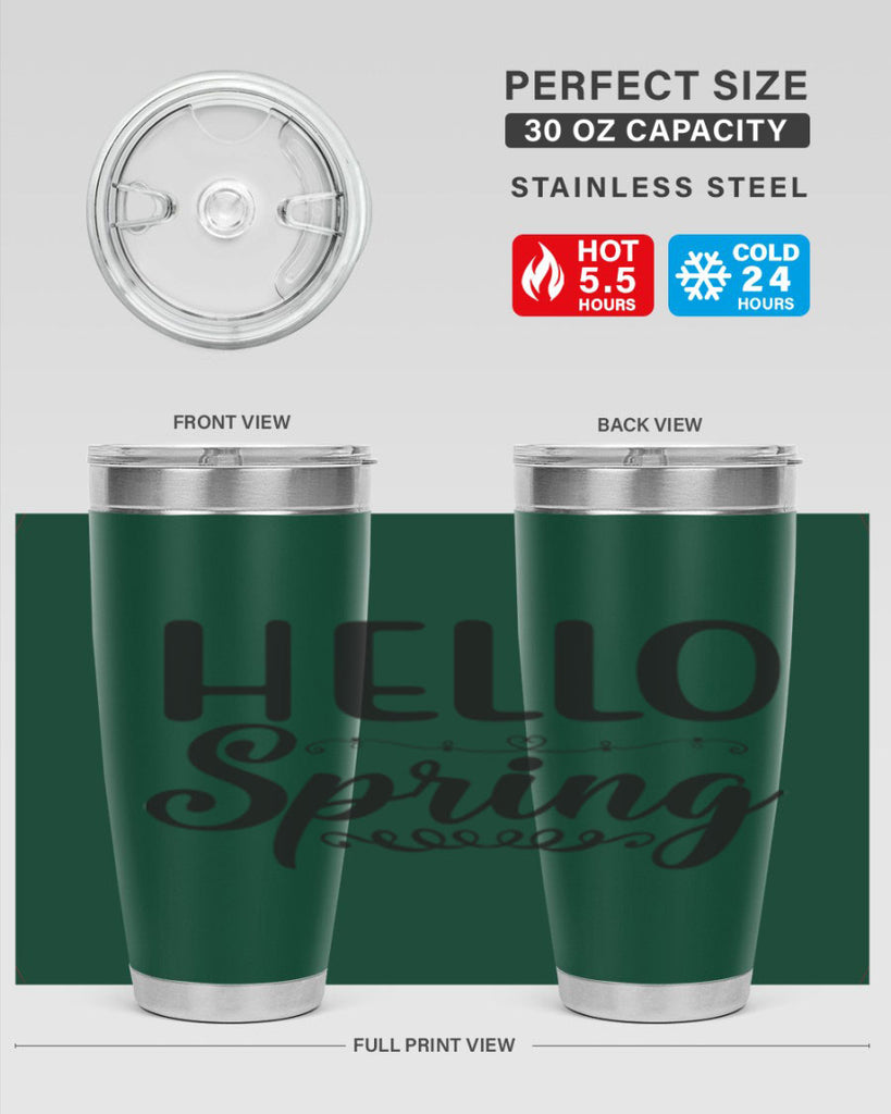 Hello spring 185#- spring- Tumbler